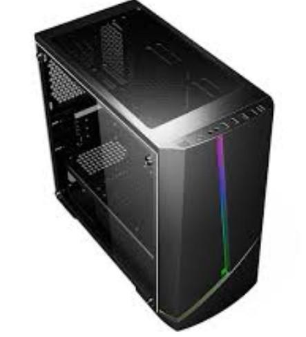 CASE WARRIOR GLADIATOR Gabinete Eagle Warrior Gladiator RGB / Ventana Lateral Completa / Micro-ATX / USB 3.0 - Audio HD - CG11GLADIATOREGW